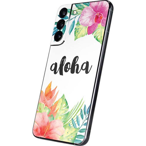 Aloha Tropical Galaxy S22 Plus Skin
